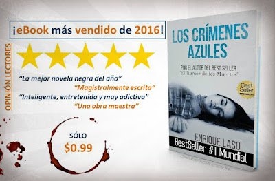 ACrimenesXL #LosCrímenesAzules el #eBook más vendido en 2016