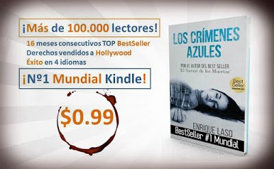 #LosCrímenesAzules 17 meses de éxito en #Amazon