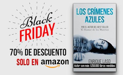 #LosCrímenesAzules #BlackFriday #Amazon #Kindle